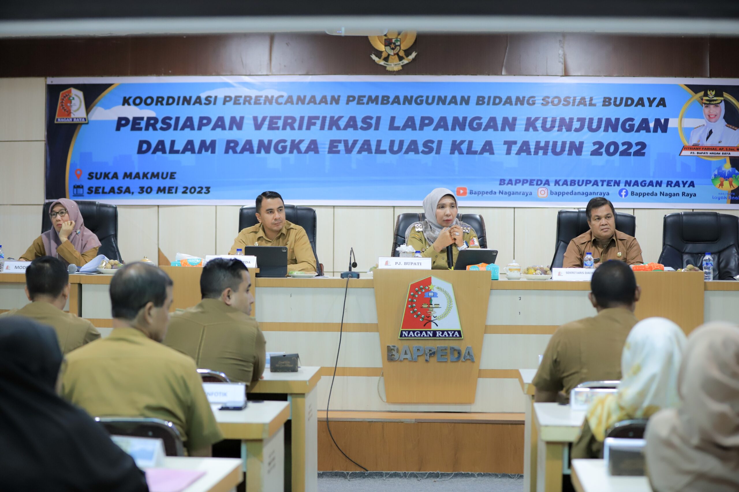 Tim Penilai Kabupaten Layak Anak (KLA) akan Berkunjung ke Kabupaten Nagan Raya Pertengahan Juni 2023