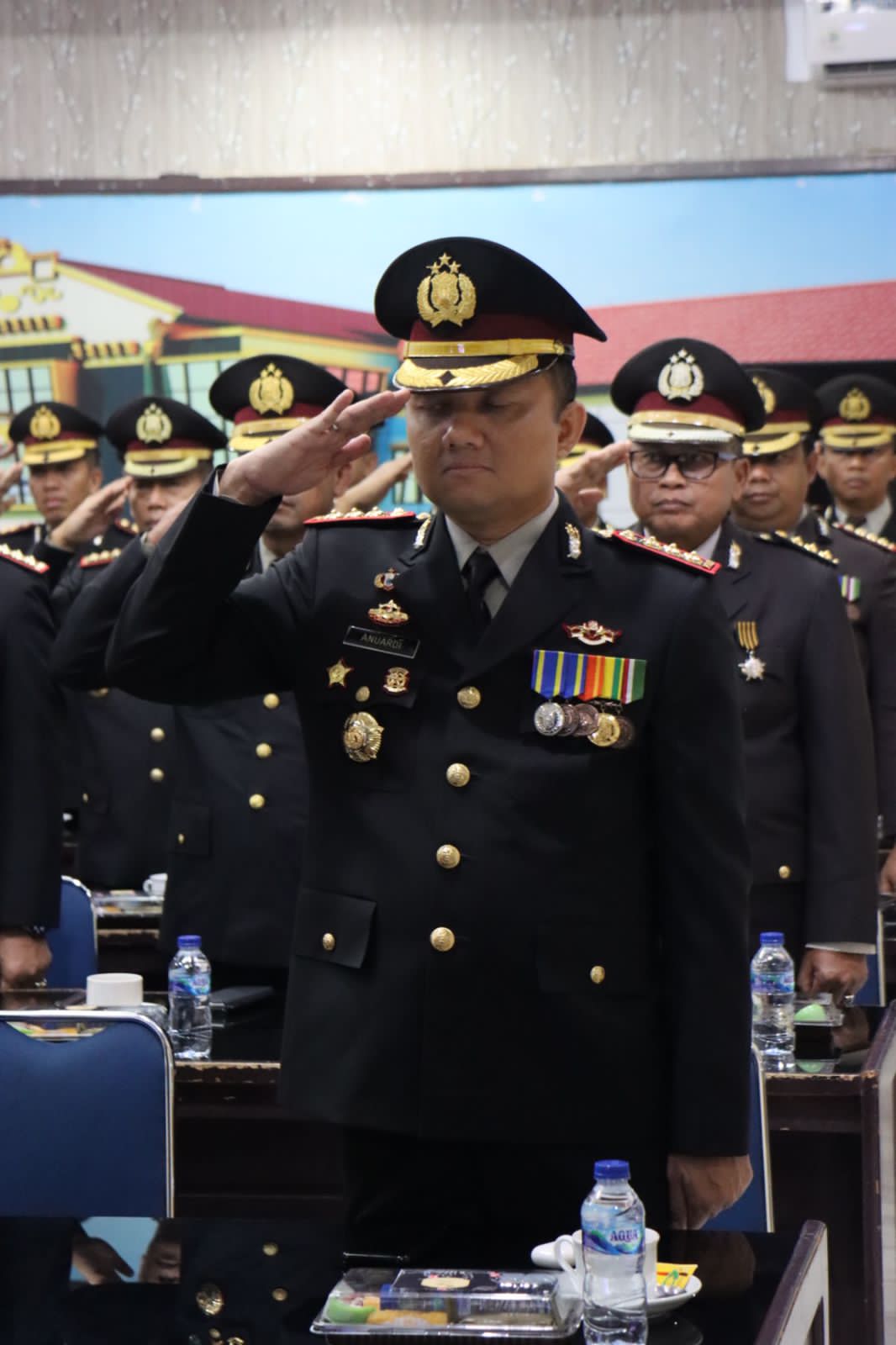 Kapolda Bengkulu Ikuti Upacara Peringatan Harlah Pancasila Secara Virtual