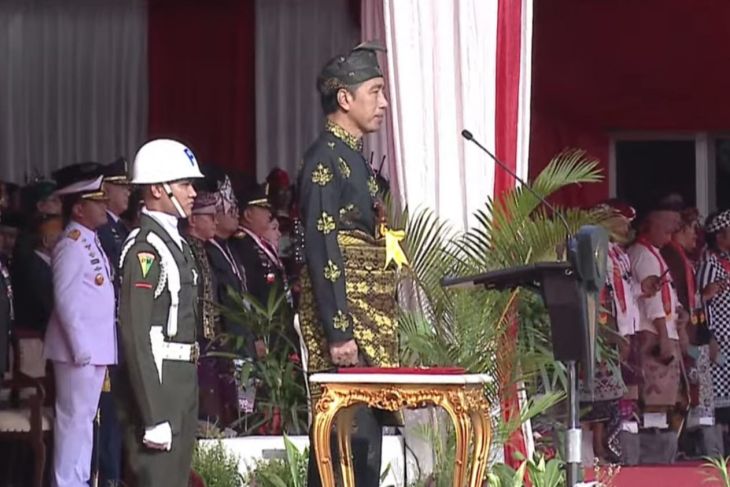 Peringatan Hari Lahir Pancasila di Blok Rokan: Jokowi dan Pejabat Negara Bersatu