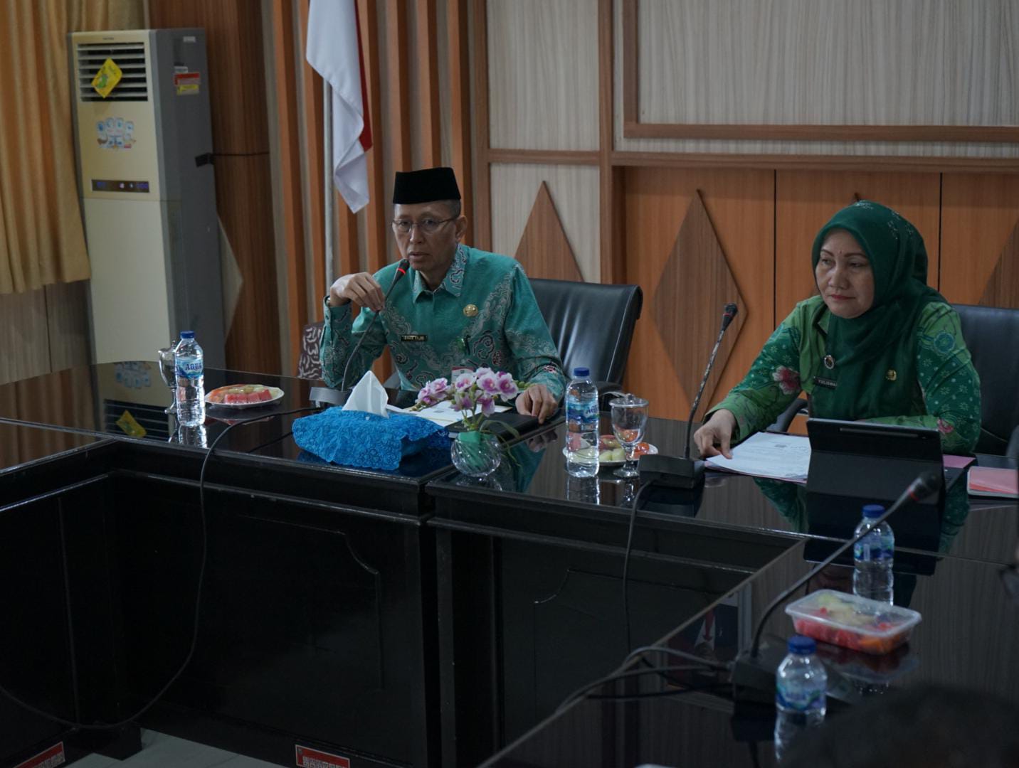 Kepedulian Terhadap Krisis Iklim, Gubernur Rohidin Tanam Pohon dan Launching Buku Anak
