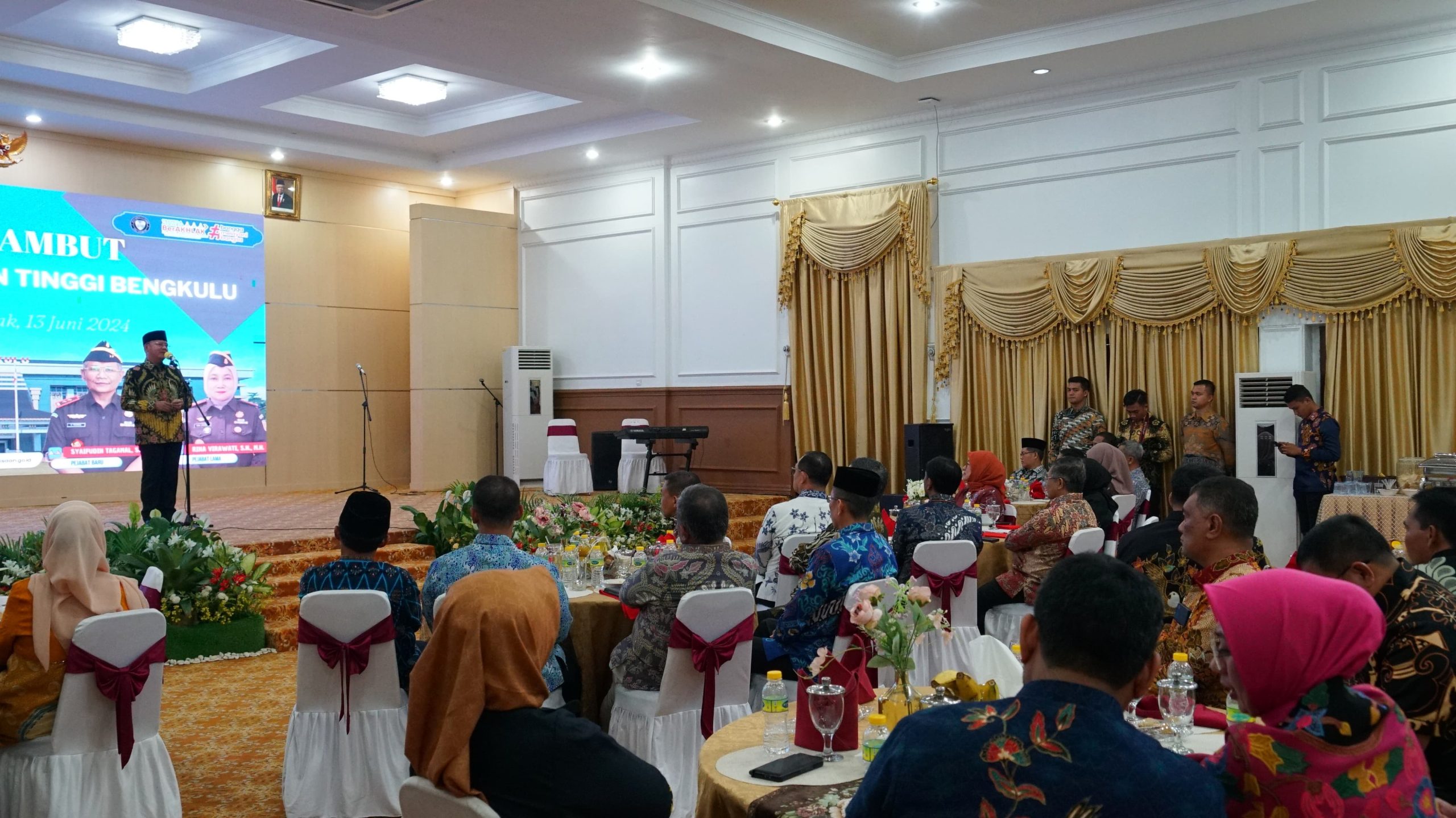 Pisah Sambut Kajati Bengkulu: Rina Verawati Berpindah Tugas, Syaifudin Tagamal Kembali Pulang