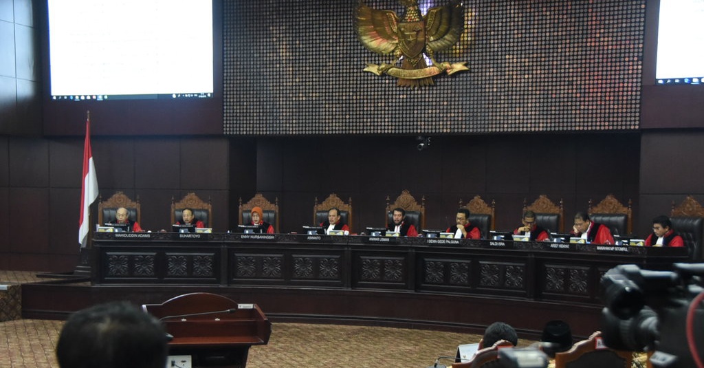 MK Gelar Sidang Putusan PHPU Legislatif 2024: 31 Perkara Diputuskan Hari Ini