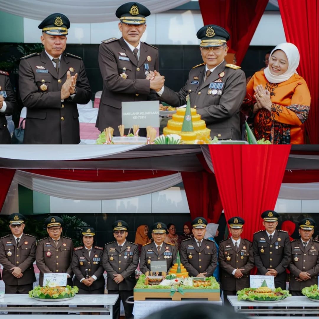 Kajati Bengkulu Syaifudin Tagamal Pimpin Upacara Peringatan Hari Lahir Kejaksaan Ke-79 Tahun 2024, Dliknews.com