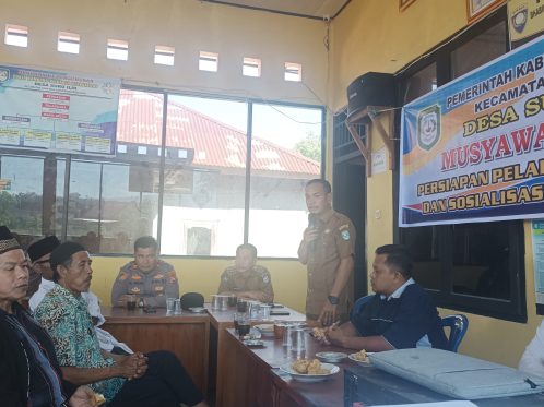 Musyawarah Desa Suro Ilir bahas APBDes 2026 di Balai Desa