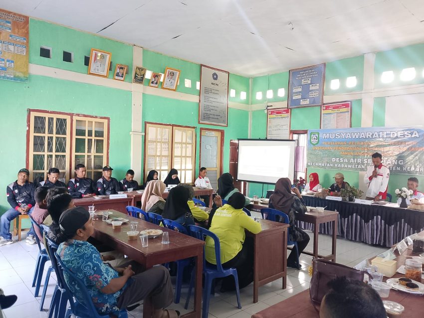 Musdes Desa Air Sempiang Bahas Penyusunan APBDes 2026, Prioritaskan Program Pembangunan Tepat Sasaran, Dliknews.com