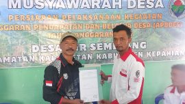 Musdes Desa Air Sempiang Bahas Penyusunan APBDes 2026, Prioritaskan Program Pembangunan Tepat Sasaran, Dliknews.com
