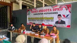 DPRD Kepahiang menggelar reses serentak Masa Sidang Kedua 2026 untuk menyerap aspirasi masyarakat di setiap dapil.
