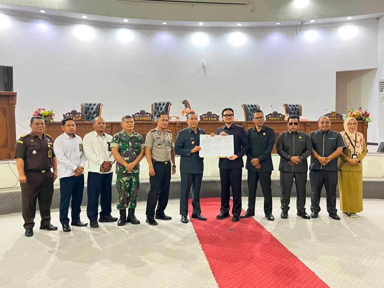 DPRD dan Pemkab Kepahiang Sepakati Perda Pertanggungjawaban APBD 2025, Dliknews.com
