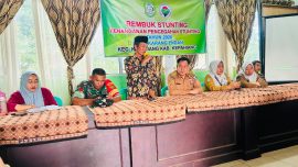 Musyawarah Desa dan Rembuk Stunting Tahun Anggaran 2026 di Balai Desa Karang Endah, Kecamatan Kepahiang, Kabupaten Kepahiang, Bengkulu.